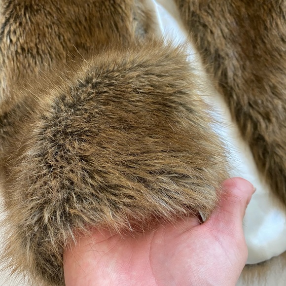 Cat & Jack - Little Kid Brown Faux Fur Vest - Picture 9 of 12